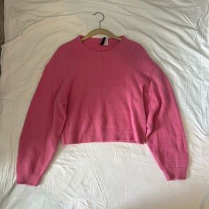 Divided Pink Women's Sweater
